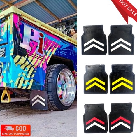 Terlaku GROSIR Karet Lumpur Mobil pickup MUd Guard Ceret Ceceret Mobil Pick Up Karpet Lumpur Mobil t