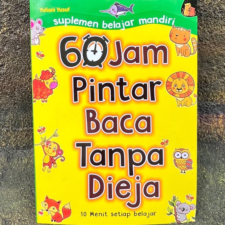 Hot Sale 6 JAM PINTAR BACA TANPA DIEJA  ORIGINAL  FULL COLOUR