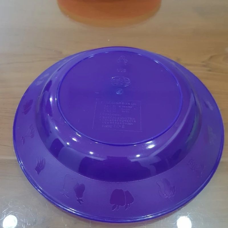 PIRING PLASTIK CANTIK 1 LUSIN