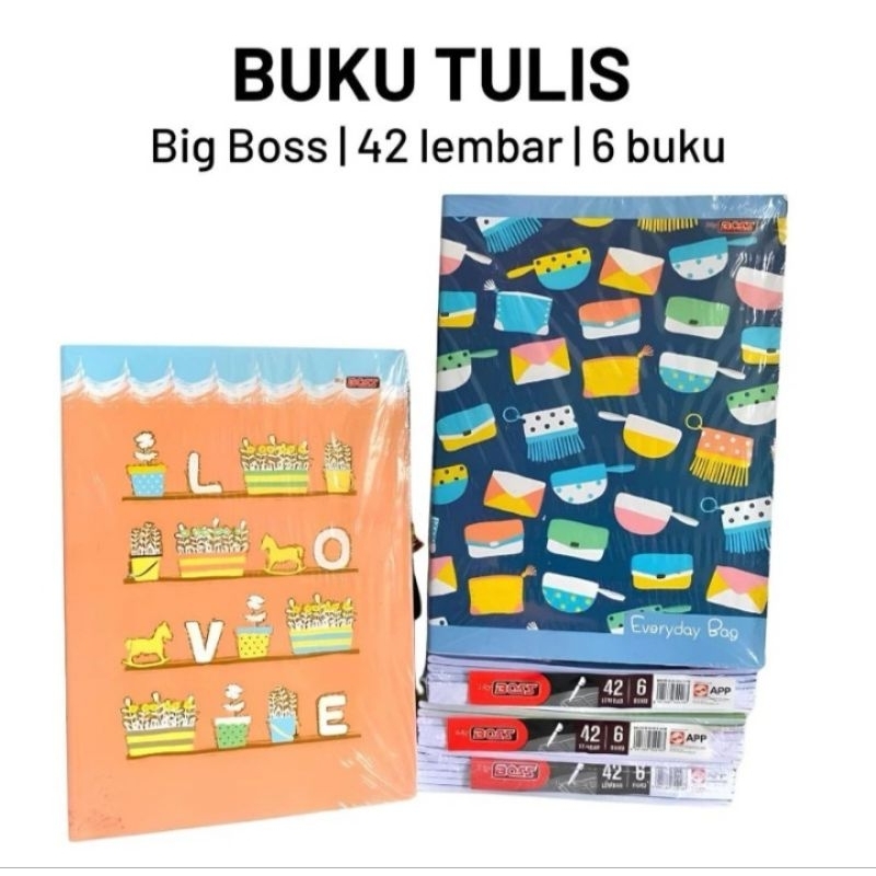 

Buku Tulis Sidu Maxi | BigBoss 42 lembar (1 pack)