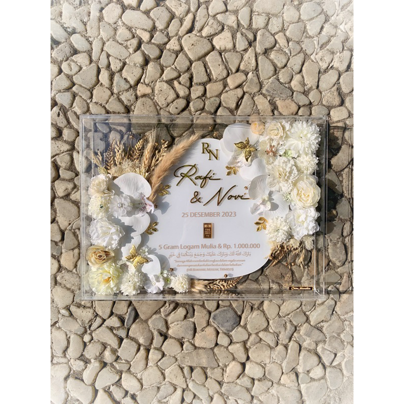 MAHAR AKRILIK / Mahar pernikahan / Mahar Murah / Mahar full Akrilik / Mahar Viral