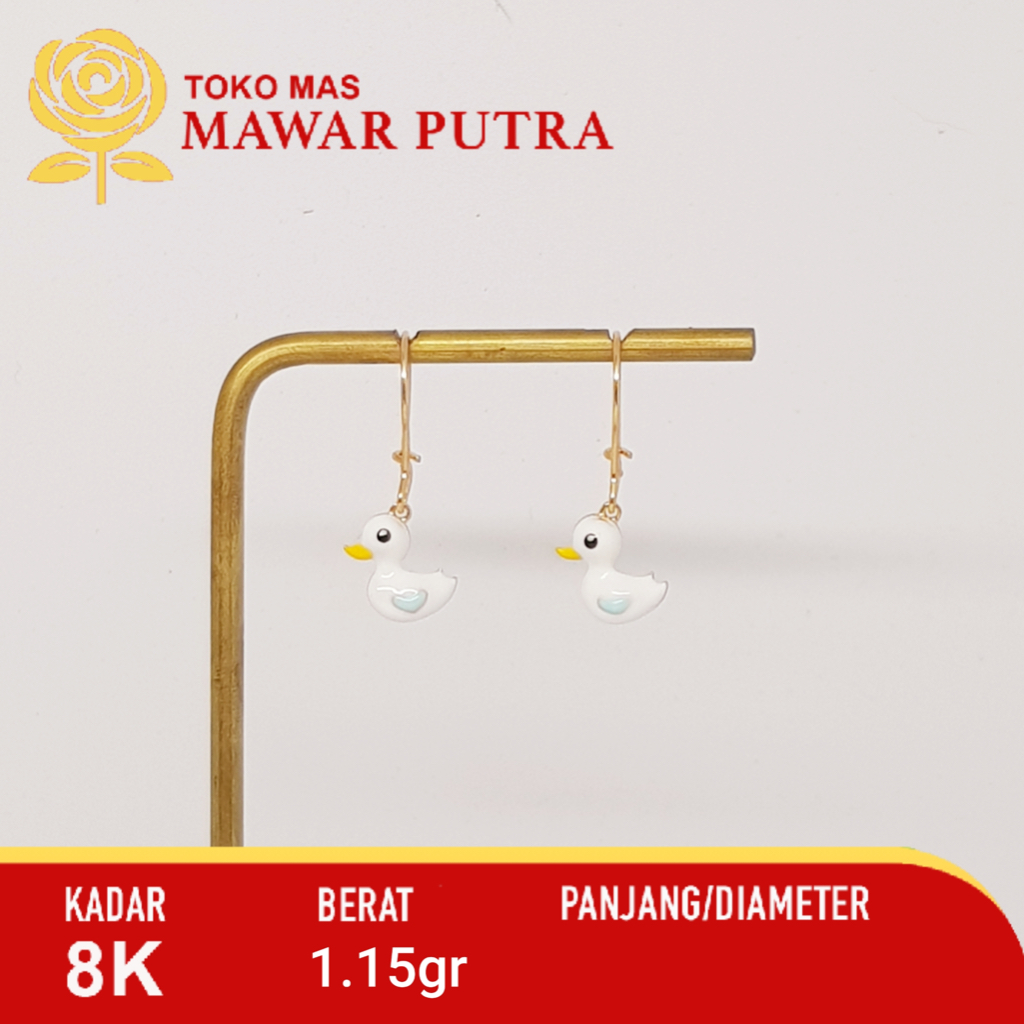 Anting Anak Karakter Duck Bebek UBS 8K