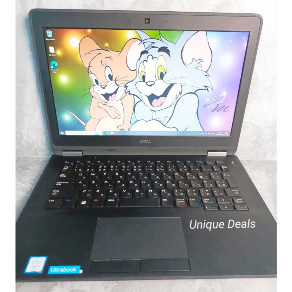 Laptop DELL Lattitude E7270 Core i5/i7 gen 6 - Layar 12.5 inch -  BERGARANSI - LIKE NEW MULUS
