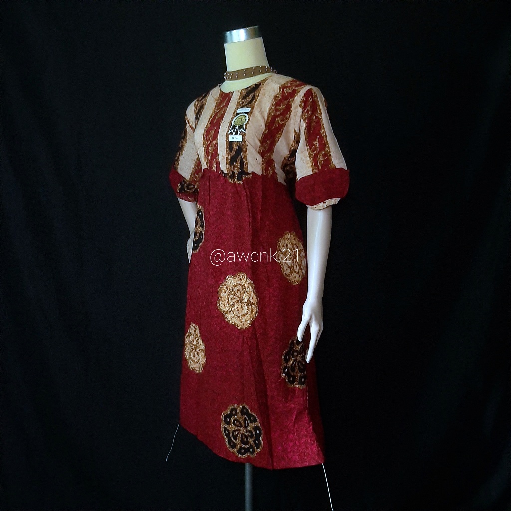 Daster BALON SAKU, TEBAL A'an Batik best quality Pekalongan