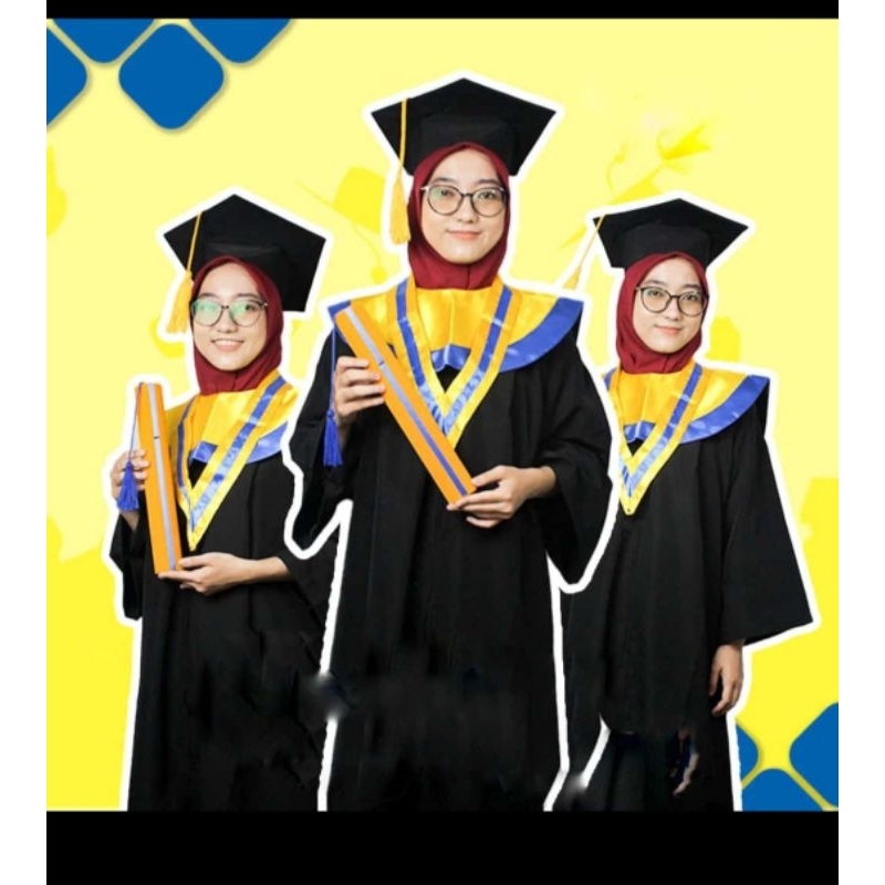 Topi Toga Wisuda TK-Mahasiswa