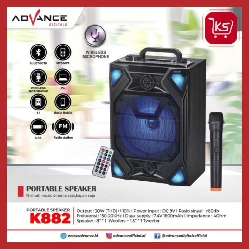 SPEAKER ADVANCE K-882