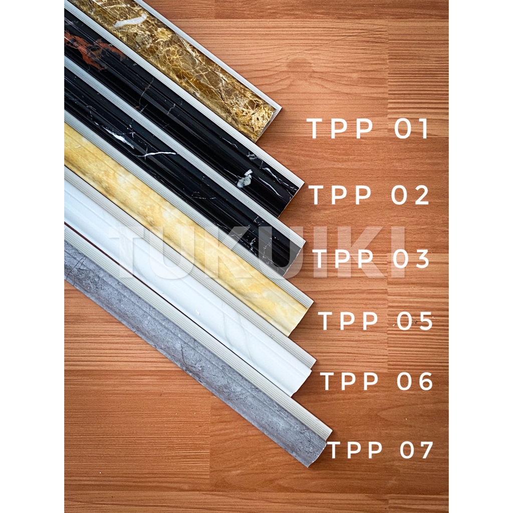 tile trim PVC PROFILE bon bon kuku macan pvc