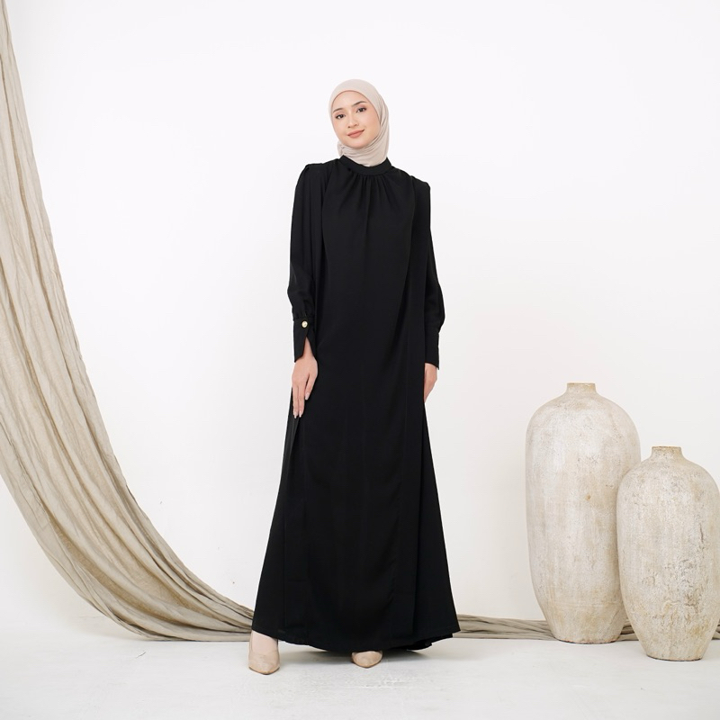 Hilya/Abaya/Dress Wanita/Dress Hijab/Maxi Dress/Kaftan