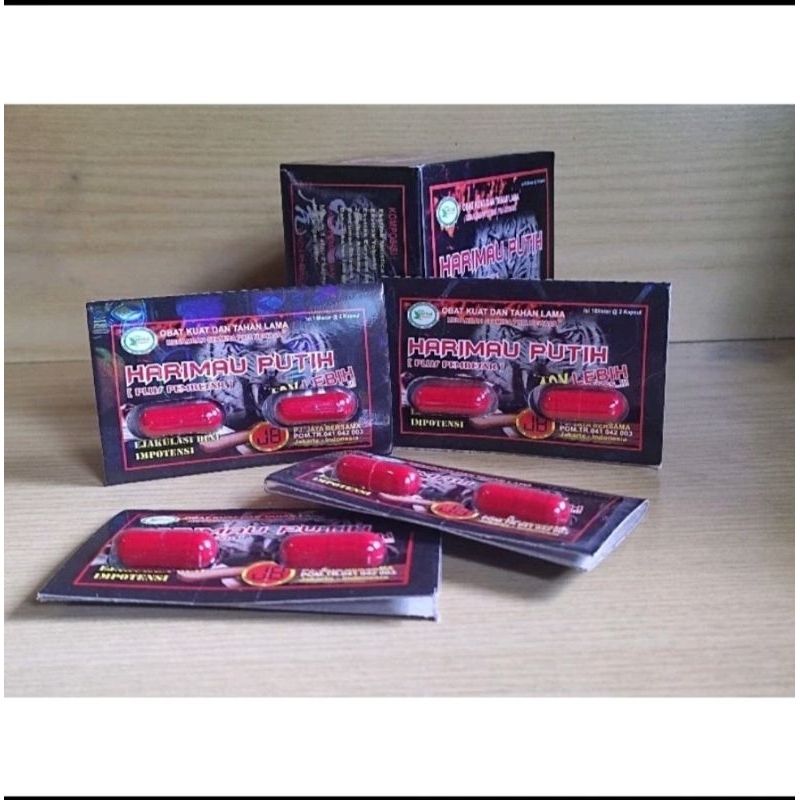 KAPSUL HARIMAU PUTIH KHUSUS UNTUK PRIA