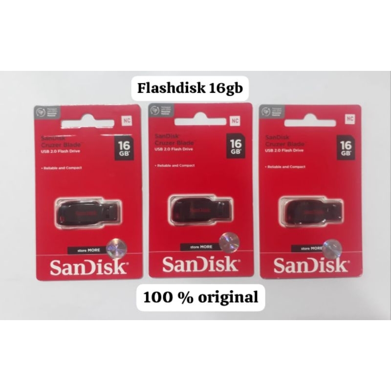 flashdisk sandisk ori 16gb ® OLK