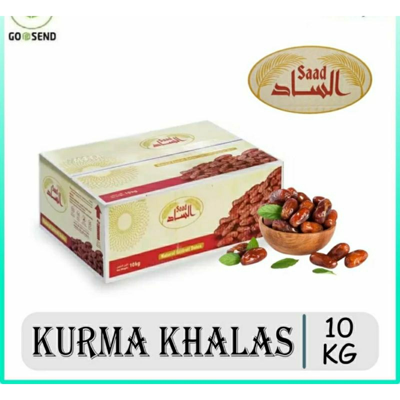 

kurma Saad khalas 10 kg... fresh expadatenya 2025