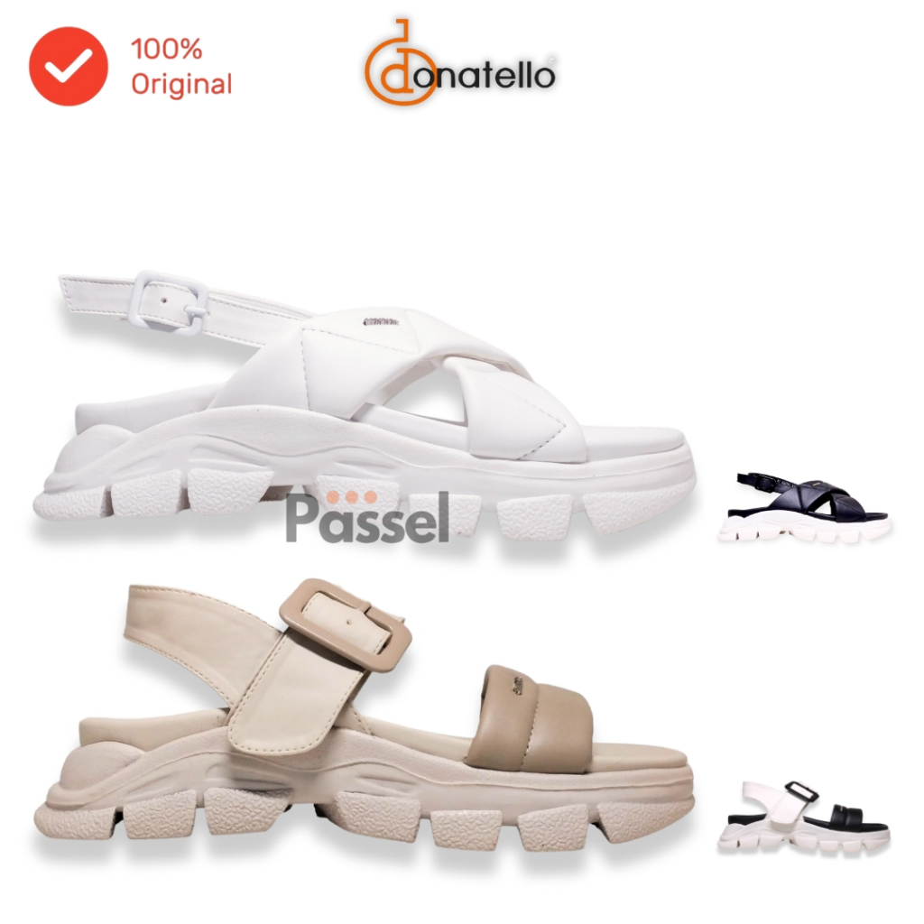 Donatello Sz. 36-40 Sepatu Sandal Gunung 4cm Wanita Kasual | OI624701 / OI624702