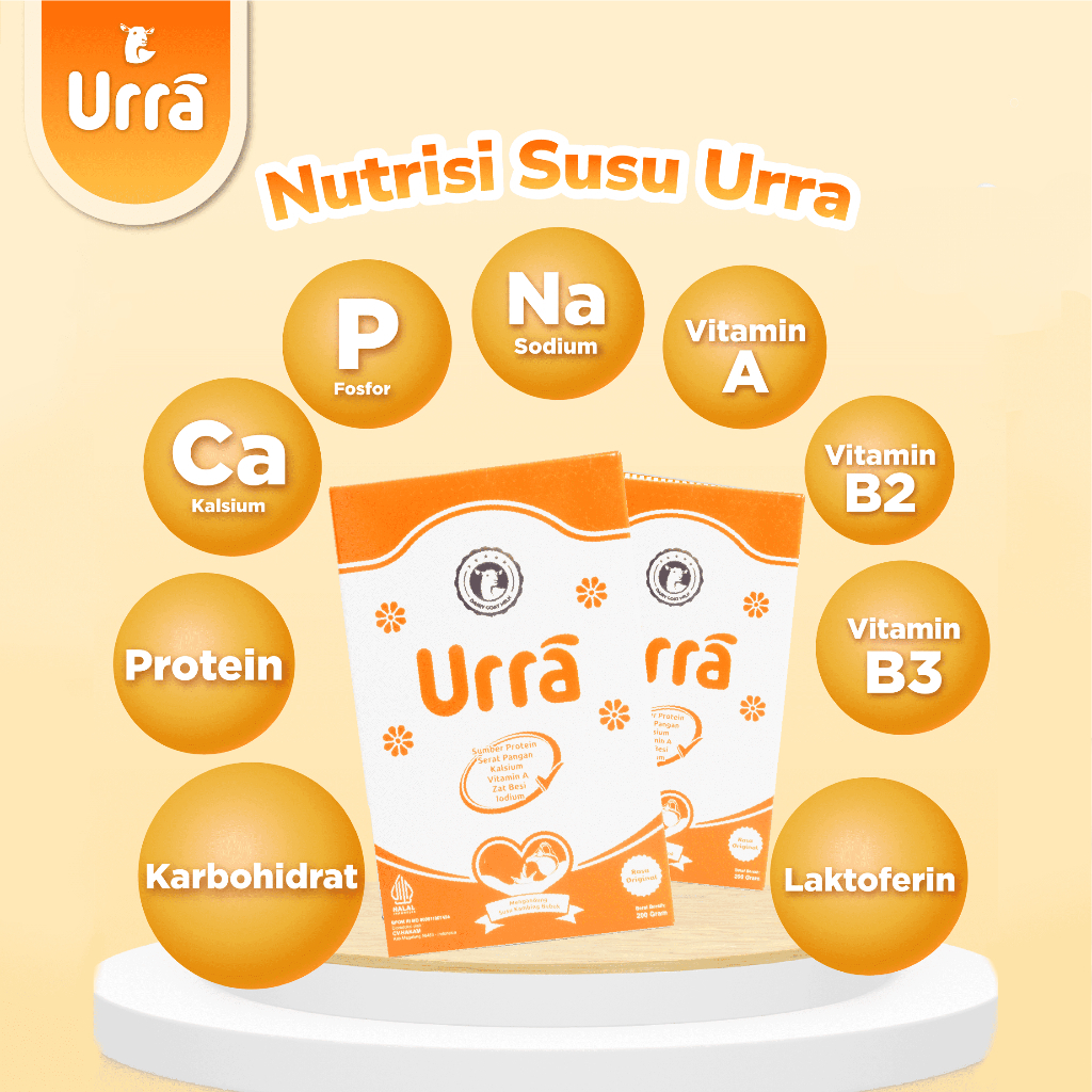 

URRA Susu Kambing Saneen Untuk Penambah Berat Badan & Tinggi Badan Anak