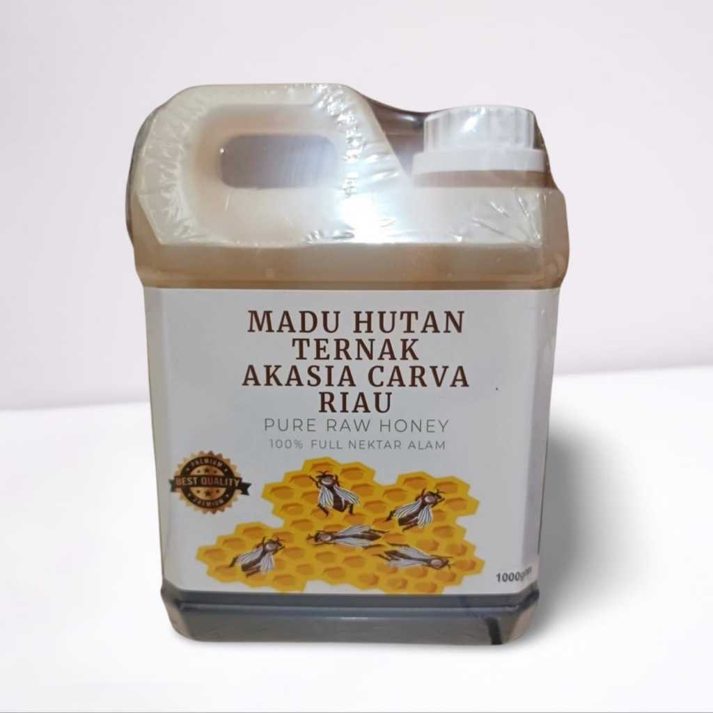 

Madu Hutan Murni Akasia Carva Riau 1kg Madu Asli 100% Pure Raw Honey Full Nectar Alami