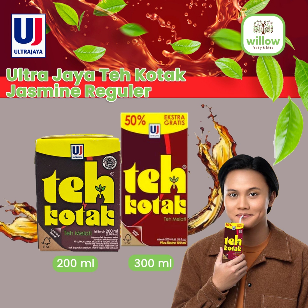 

Minuman Kemasan - Ultra Jaya Teh Kotak Jasmine Reguler