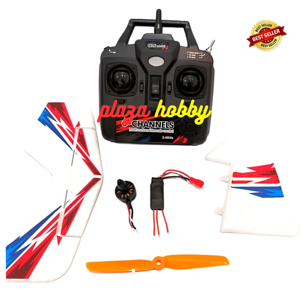 part pesawat rc QIDI 550 motor brushless propeller ESC sayap Part rc plane