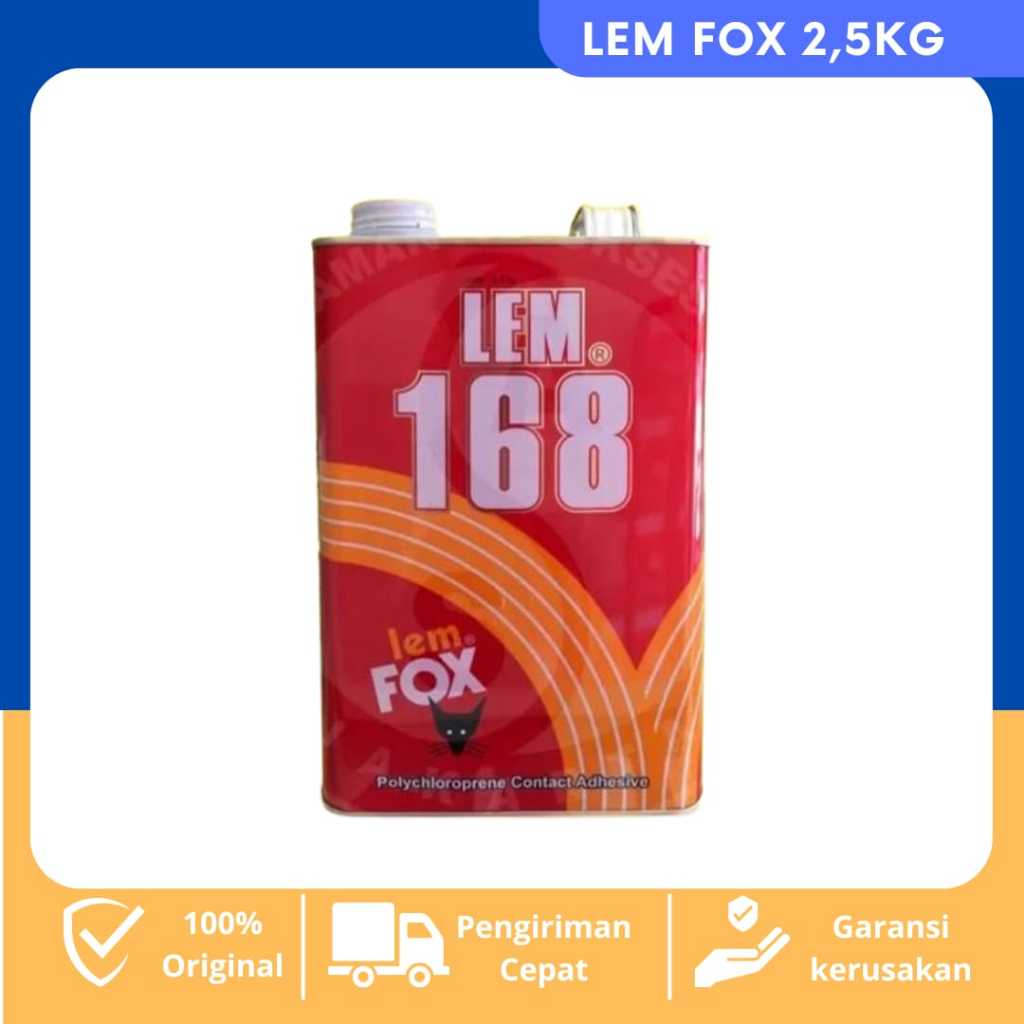 

Lem fox 2,5Kg (Lem kuning)/ Lem kuning murah