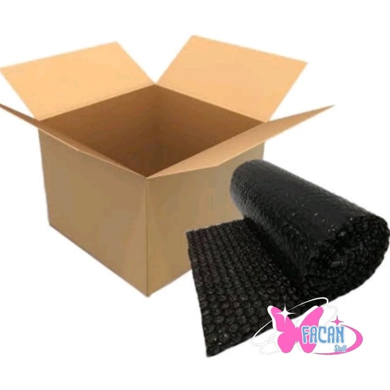 

Bubble Wrap dan Kardus (TAMBAHAN PACKING)