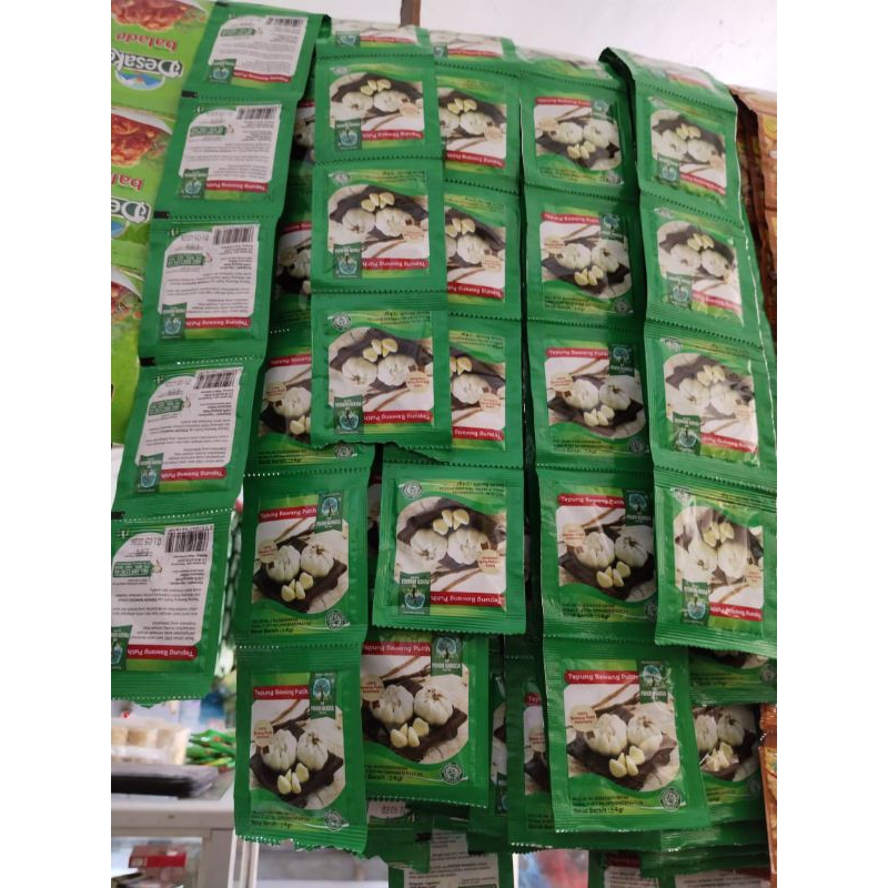 

Bawang Putih Bubuk Sachet isi 12 | Pengiriman Instant cimahi