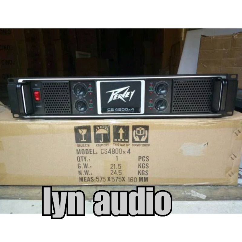 power peavey 4 channel 4800 x 4