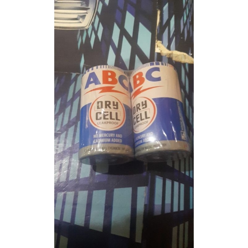PROMO BATERAI ABC ABC R20SUM 1/D 1,5VOLT -BATERAI ABC JUMBO - BATERAI SENTER