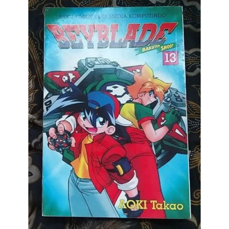 Komik Beyblade Bakuten Shoot Vol.13 Cabutan