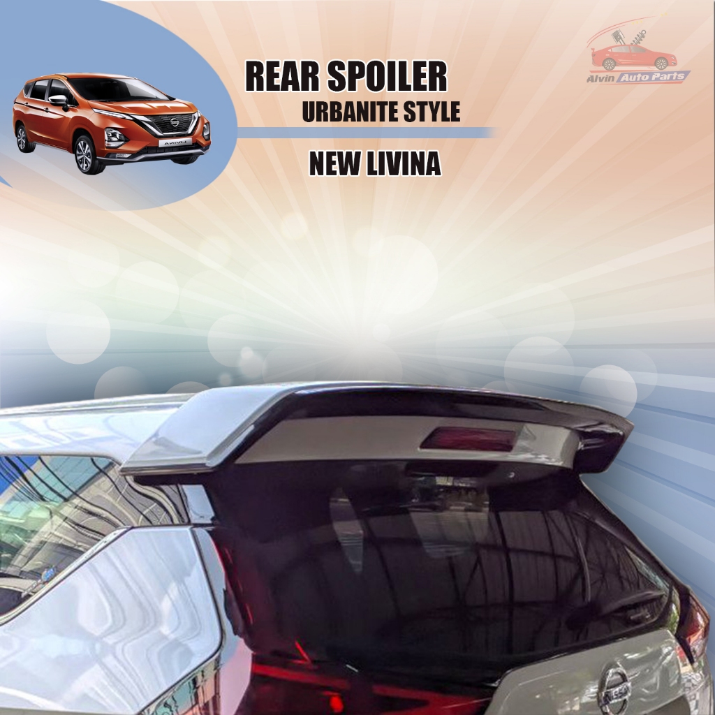 SPOILER NEW LIVINA / REAR SPOILER LIVINA / SPOILER BELAKANG LIVINA / ACCESSORIES LIVINA