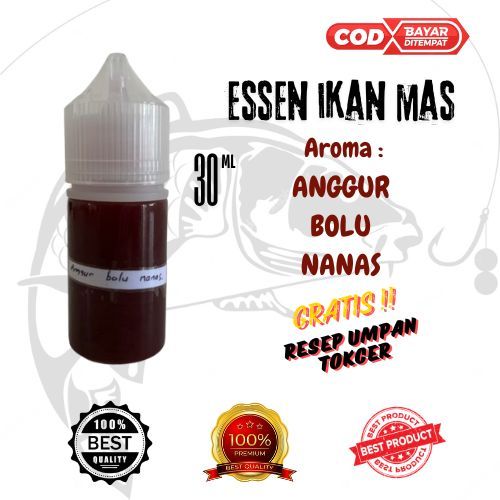 essen ikan mas oplosan aroma anggur bolu nanas