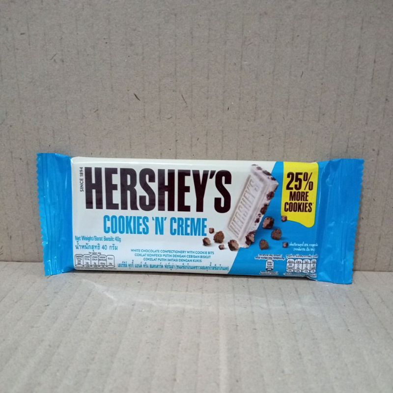 

Hershey's Cookies N Creme 40g