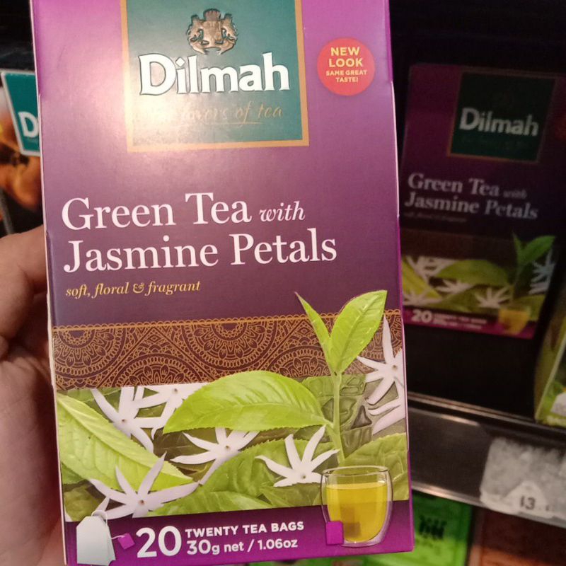 

DILMAH GREEN TEA JASMINE PETALS 20BAGS 30G