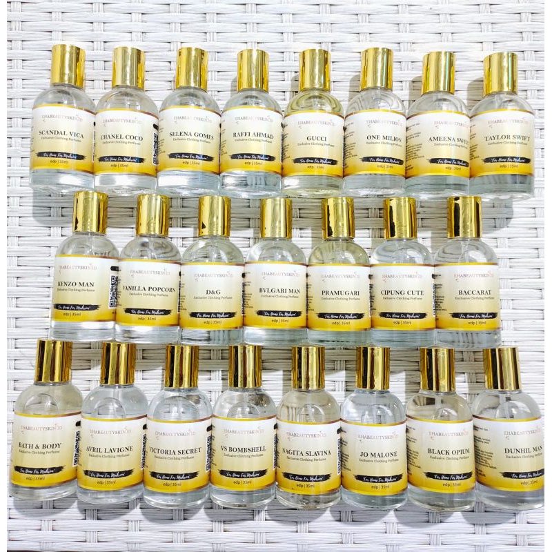 Parfum Exclusive ehabeautyskin.id wangi tahan lama non-alkohol pria wanita