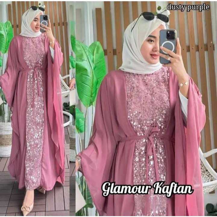 KAFTAN SERIES GLAMOUR KAFTAN DRESS PAKAIAN MUSLIM WANITA KEKINIAN
