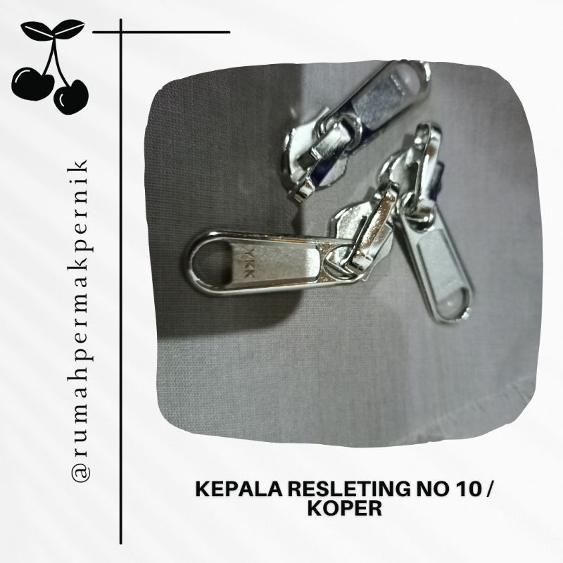 Kepala Resleting Koper