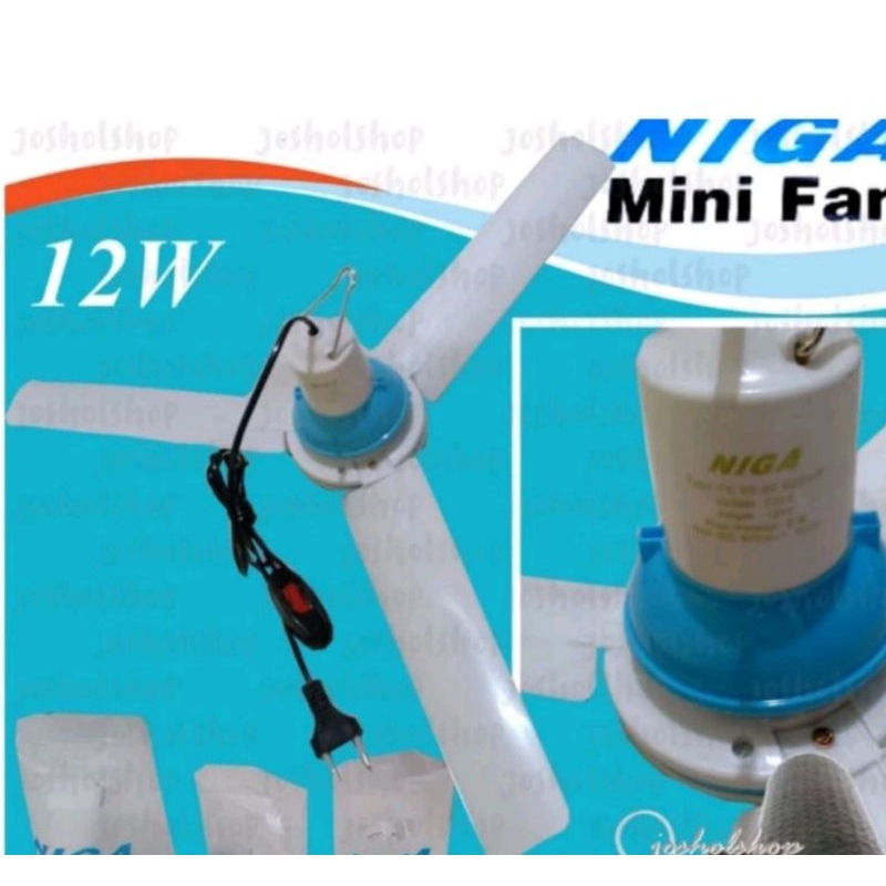 kipas angin baling-baling 3 gantung