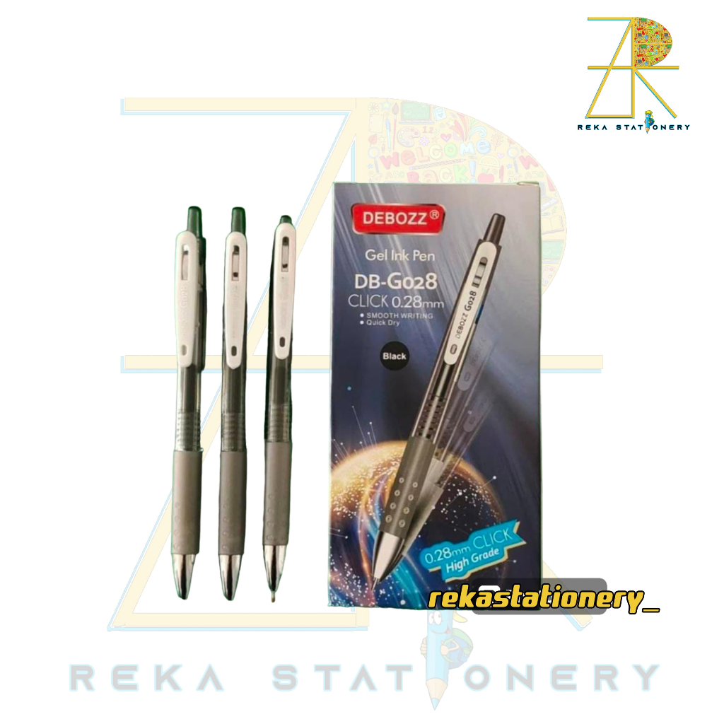 

Gel Pen Debozz DB-G028 - Pulpen Gel, Tinta Lancar, Ideal untuk Sekolah dan Kantor
