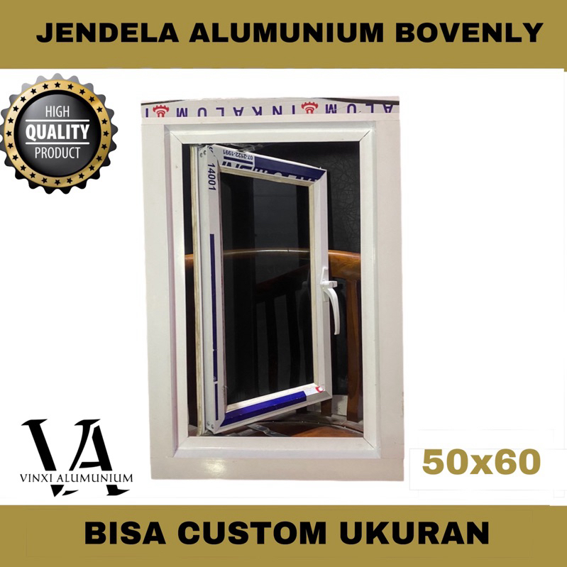 Jendela Alumunium Bovenly 50x60