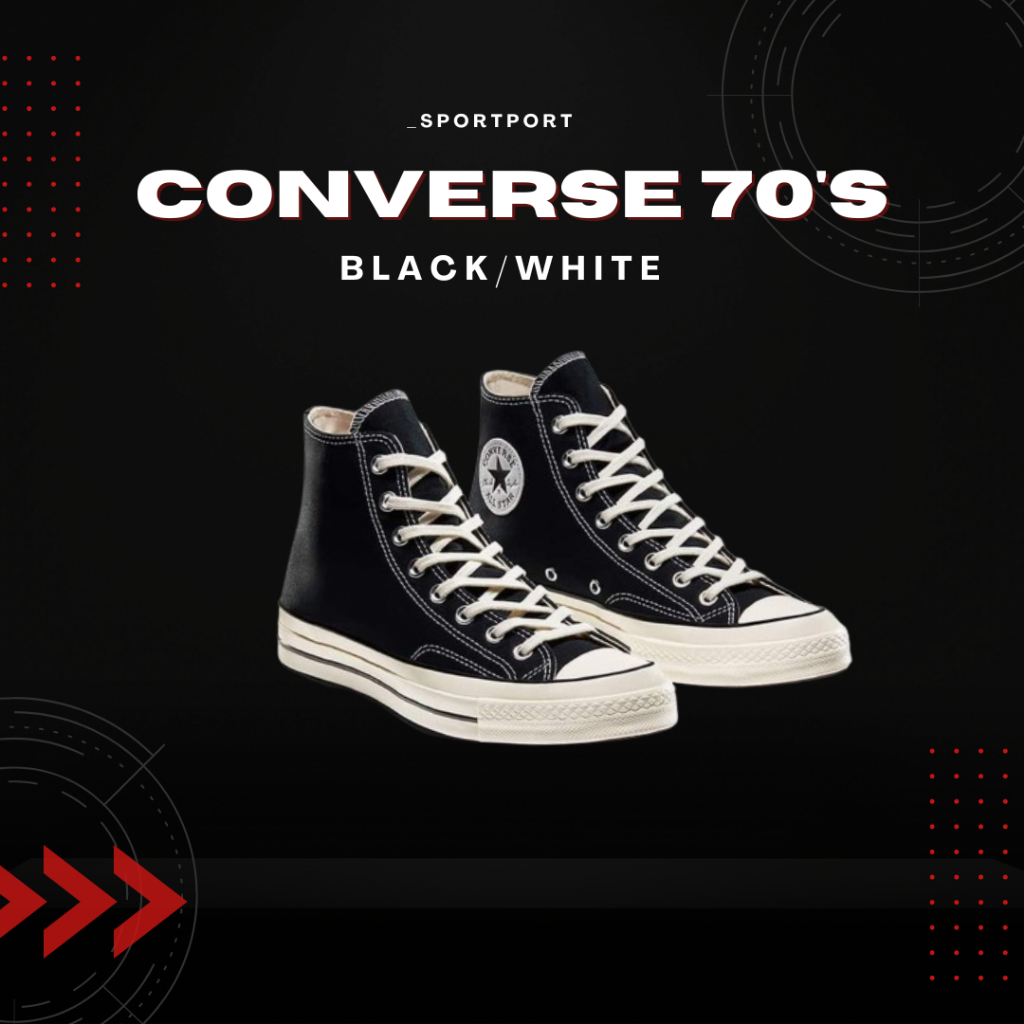 Converse 70's Black/White/Egret