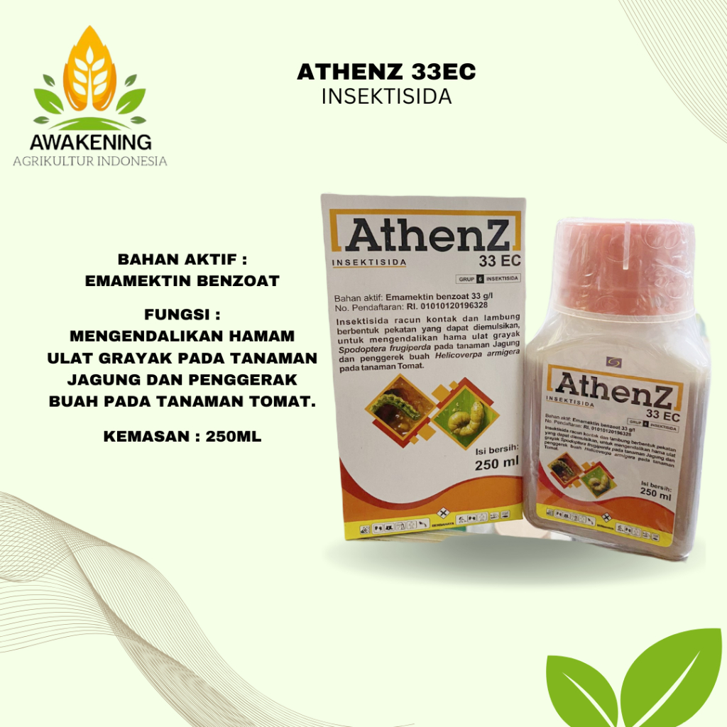 ATHENZ 33EC 250ML INSEKTISIDA EMAMEKTIN