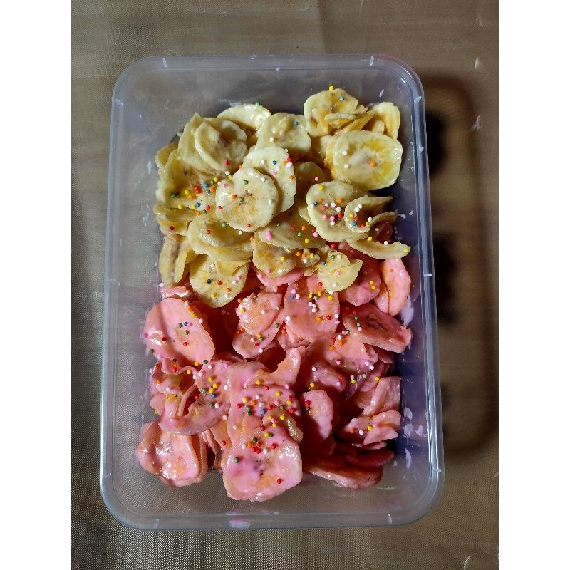 

keripik pisang lumer rasa tiramisu&strawberry