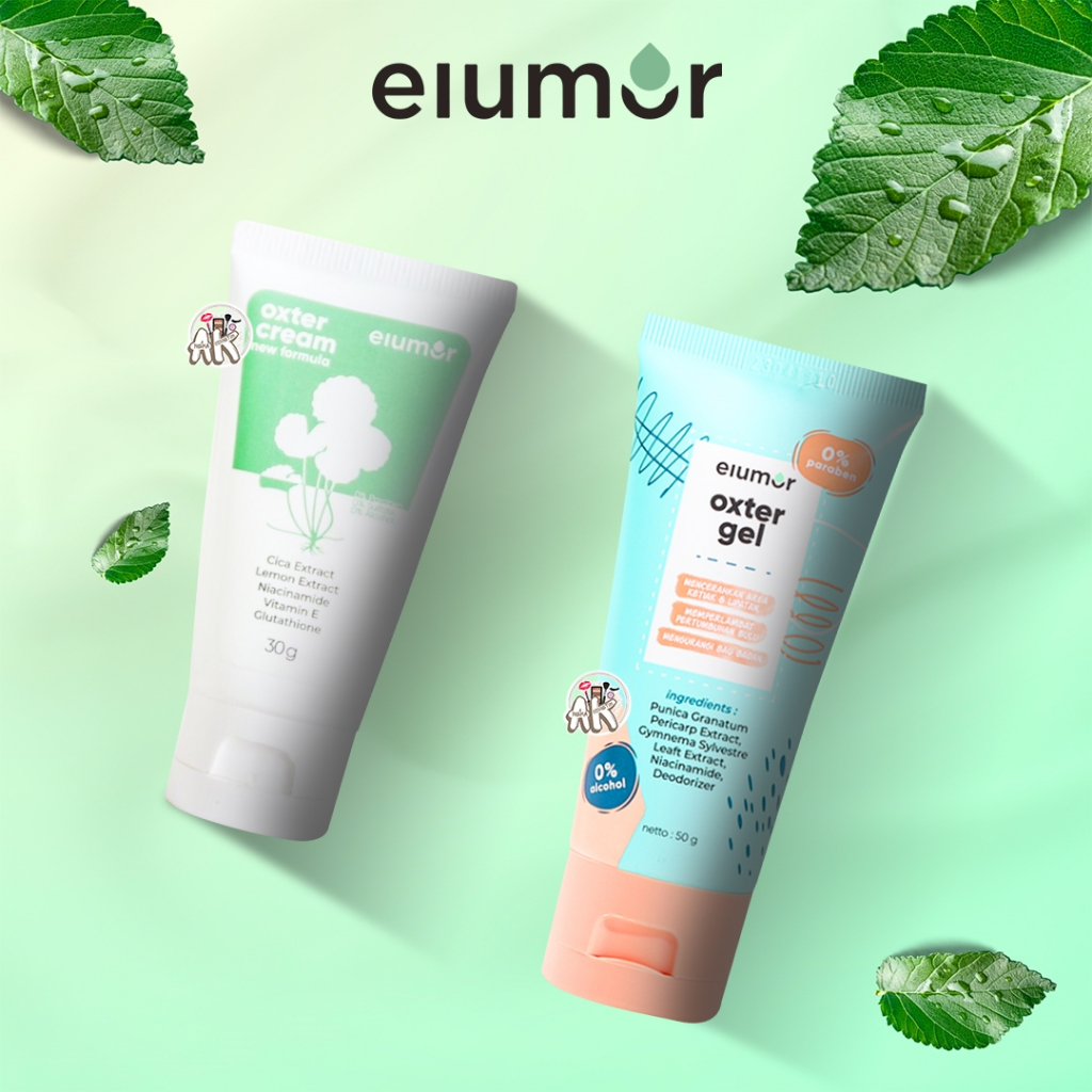 ELUMOR OXTER SERIES ( DEODORANT GEL / OXTER CREAM )