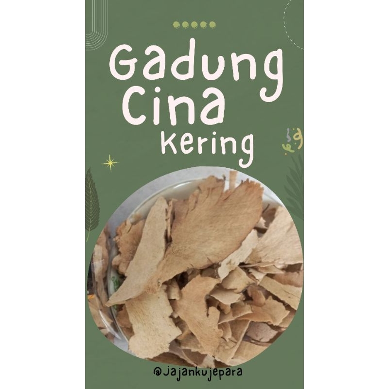 

rempah umbi gadung cina kering, 100gr