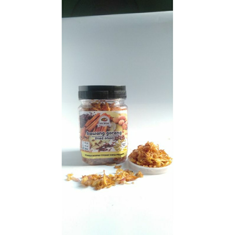 

Bawang Goreng Bawang merah Goreng renyah cemilan sehat.pelengakap makanan bakso mie