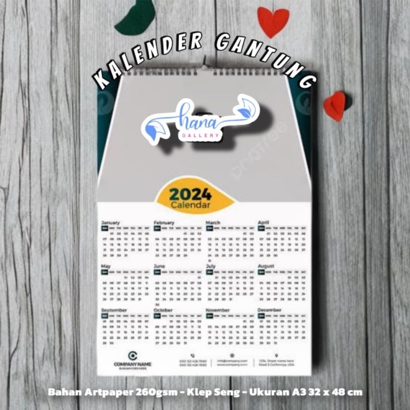 

Kalender Gantung