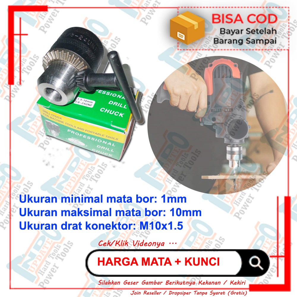 kepala mata chuck bor mesin poles mailtank sh321