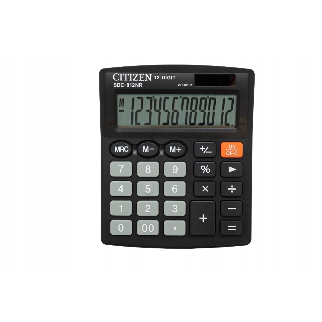 

Kalkulator Citizen SDC-812NR