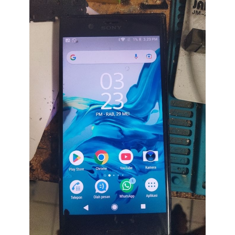 Mesin Sony Xperia Xz Ram 3/32 Imei Aman Tested