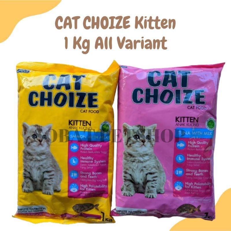 Cat Choize Kitten 1 Kg | Makanan Anak Kucing Cat Choize 1 Kg