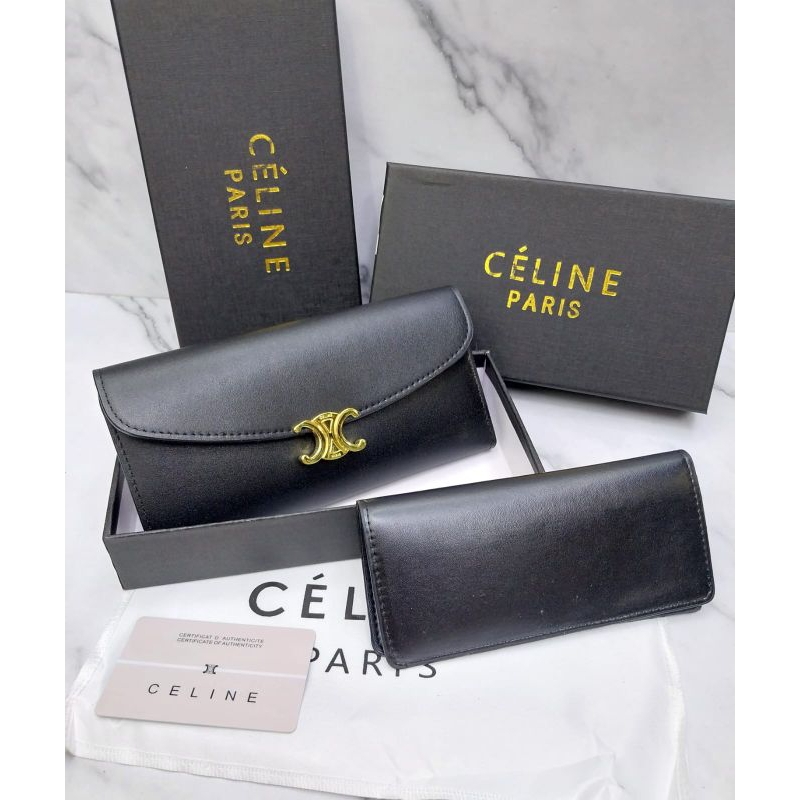 CELINE WALLET DOMPET WANITA IMPORT DOMPET PANJANG CEWEK MEWAH CN 1960