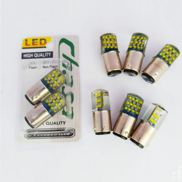 (AK) Lampu Sein jelly V02 COB 1157 24 LED Flash