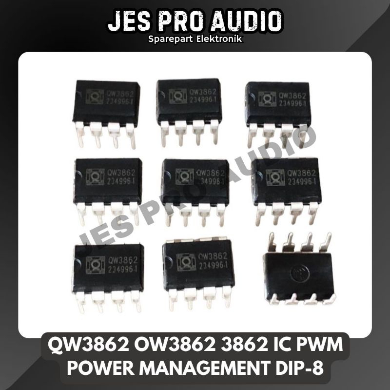 QW3862 OW3862 3862 IC PWM POWER MANAGEMENT DIP-8